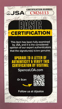Load image into Gallery viewer, Kirk Douglas Signed Autograph Index Card with JSA Basic Certification
