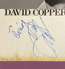 Load image into Gallery viewer, David Copperfield Autographed Page Dated 1989 Personalized To Benin
