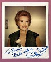 Load image into Gallery viewer, Sally Ann Howes Signed Autograph Type-1 Polaroid Photo "To Bonnie Best wishes"
