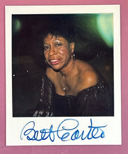 Load image into Gallery viewer, Betty Carter Autographed Signed Original Type-1 Polaroid Photograph Jazz Singer
