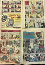 Load image into Gallery viewer, Vintage 1949 Dec The Standard Newspaper Comic Section Lot Tarzan Mickey Mouse
