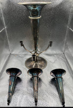 Load image into Gallery viewer, 1902-1930 Henry Morton Birmingham EPNS Silver Plate 4-Piece Candelabra
