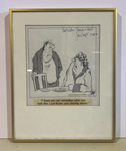 Load image into Gallery viewer, Sept 9, 1978 Framed &amp; Autographed “Herman” Cartoon from Jim Unger
