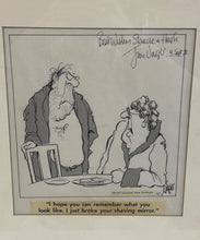 Load image into Gallery viewer, Sept 9, 1978 Framed &amp; Autographed “Herman” Cartoon from Jim Unger
