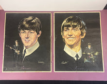 Load image into Gallery viewer, 1964 The Beatles 14x18" - Paul McCartney &amp; Ringo Starr Portraits
