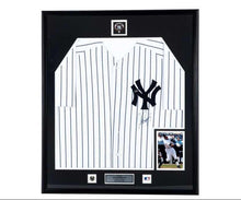 Load image into Gallery viewer, Alex Rodriguez Autographed Framed New York Yankees Pinstripe Jersey with 3 Pins
