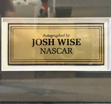 Load image into Gallery viewer, #24 Du Pont Racing Jeff Gordon Nascar Jacket signed by Driver Josh Wise
