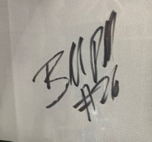 Load image into Gallery viewer, Nascar Checkered Racing Flag Framed with Autograph from Driver of #26 Car.
