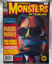 Load image into Gallery viewer, Famous Monsters of Filmland #231 May/June 2000 Invisible Man Crimson Ghost

