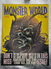 Load image into Gallery viewer, Monster World Magazine #3 Warren Publishing April 1965 The She Creature
