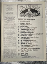 Load image into Gallery viewer, Scarlet Street Magazine #39 (2000) The Wolf Man, Frankenstein, Fu Manchu
