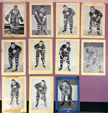 Load image into Gallery viewer, Lot of 11 Vintage 1934-44 Bee Hive Toronto Maple Leafs Hockey Photos
