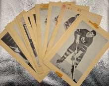 Load image into Gallery viewer, Lot of 14 Vintage 1944-64 Bee Hive Group 2 Toronto Maple Leafs Hockey Photos
