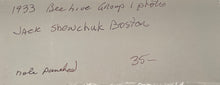 Load image into Gallery viewer, 1933 Bee Hive Group 1 Photo Jack Shewchuk Boston Bruins Hockey
