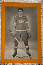 Load image into Gallery viewer, Don Grosso Beehive-Style Hockey Photo Detroit Red Wings (Replacement Back)
