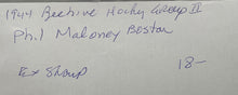 Load image into Gallery viewer, 1944 Beehive Group II Hockey Photo Phil Maloney Boston Bruins
