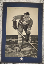 Load image into Gallery viewer, 1934-43 Bee Hive Photo Hap Day Toronto Maple Leafs Hockey Facsimile Auto
