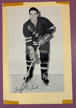 Load image into Gallery viewer, Lot of 11 1950s Beehive Group 2 NY Rangers Hockey Photos ft. Gump Worsley
