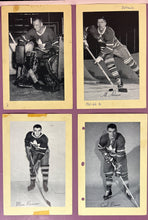 Load image into Gallery viewer, Lot of Vintage 1961-62 Toronto Maple Leafs Hockey Photos Shack, Bower
