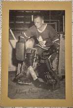 Load image into Gallery viewer, Vintage 1950 Beehive Group 2 Johnny Bower Maple Leafs Hockey Photo Lot (10)
