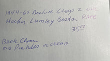 Load image into Gallery viewer, Vintage 1944-64 Beehive Group 2 Photo Harry Lumley Boston Bruins Hockey
