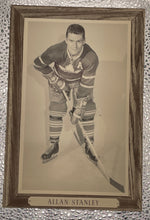 Load image into Gallery viewer, 1964-67 Bee Hive Hockey Group 3 Framed Photo - Allan Stanley Maple Leafs
