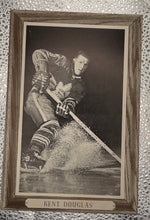 Load image into Gallery viewer, 1964-67 Bee Hive Hockey Group 3 Photo Kent Douglas Toronto Maple Leafs Framed
