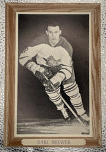 Load image into Gallery viewer, 1964-67 Bee Hive Hockey Group 3 Photo - Carl Brewer - Toronto Maple Leafs
