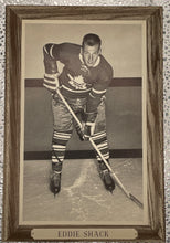Load image into Gallery viewer, Framed 1964-67 Beehive Group 3 Hockey Photo - Eddie Shack, Toronto Maple Leafs
