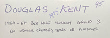 Load image into Gallery viewer, 1964-67 Bee Hive Hockey Group 3 Photo Kent Douglas Toronto Maple Leafs Framed
