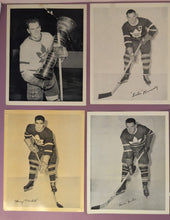 Load image into Gallery viewer, Lot of Vintage 1950s Quaker Oats Toronto Maple Leafs Hockey Photos
