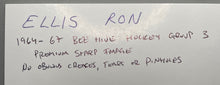 Load image into Gallery viewer, 1964-67 Bee Hive Hockey Group 3 Photo - Ron Ellis - Toronto Maple Leafs
