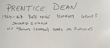 Load image into Gallery viewer, Framed 1964-67 Bee Hive Group 3 Hockey Photo - Dean Prentice Boston Bruins
