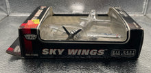 Load image into Gallery viewer, Motor Max Sky Wings P-51 Mustang Die-Cast Plane NO.77300 Checkered Nose
