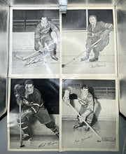 Load image into Gallery viewer, Lot of 16 1945-54 Quaker Oats Montreal 8x10 Photos Bouchard Masnick Meger

