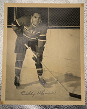Load image into Gallery viewer, 1945-54 Quaker Oats Montreal Canadiens Hal Laycoe Hockey Photo Lot (4) 8x10

