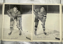Load image into Gallery viewer, Lot of 16 1945-54 Quaker Oats Montreal Canadiens Hockey Photo
