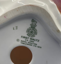 Load image into Gallery viewer, Royal Doulton First Waltz Figurine HN 2862 Bone China Made in England 1978

