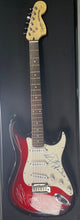 Load image into Gallery viewer, Signed by ZZ Top Billy Gibbons Fender Stratocaster Electric Guitar Red Sunburst
