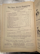 Load image into Gallery viewer, The New Movie Magazine March 1931 - Marilyn Miller Cover Vintage
