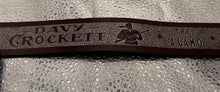 Load image into Gallery viewer, Vintage 1950s Davy Crockett “The Alamo” Top Grain Cowhide Belt – 28.5” – Rare
