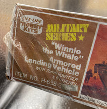 Load image into Gallery viewer, Vintage Life-Like Winnie the Whale Armored Landing Vehicle 1/40 Model Kit Sealed
