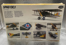 Load image into Gallery viewer, Testors SPAD 13C.1 WWI Biplane 1/48 Scale Model Kit Vintage 1989 Sealed
