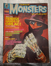 Load image into Gallery viewer, Famous Monsters of Filmland #63 (Mar 1970) Warren Magazine Orlac Karloff
