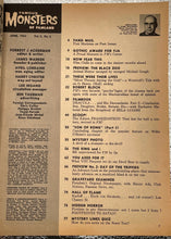 Load image into Gallery viewer, Famous Monsters of Filmland #24 Magazine June 1963 Karloff Frankenstein
