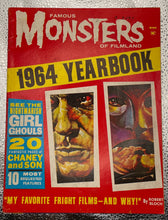 Load image into Gallery viewer, Famous Monsters of Filmland 1964 Yearbook Magazine Warren Publishing Horror
