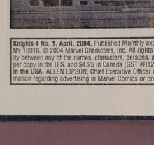 Load image into Gallery viewer, Marvel Knights 4 #1 (2004) Signed by Steve McNiven Fantastic Four Comic
