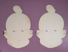 Load image into Gallery viewer, Lot of 2 Vintage 1930s Einson Freeman "Nancy" Par-T-Mask Halloween Masks RARE
