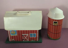 Load image into Gallery viewer, Vintage Fisher-Price Play Family Farm 915 Lot w/ Barn, Silo &amp; Figures
