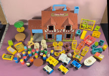 Load image into Gallery viewer, Vintage Fisher-Price Little People Play Family House #952 Large Lot

